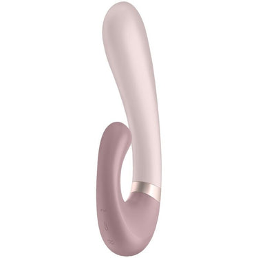 Vibratore Bluetooth Curvo con Calore e App Satisfyer Rosa